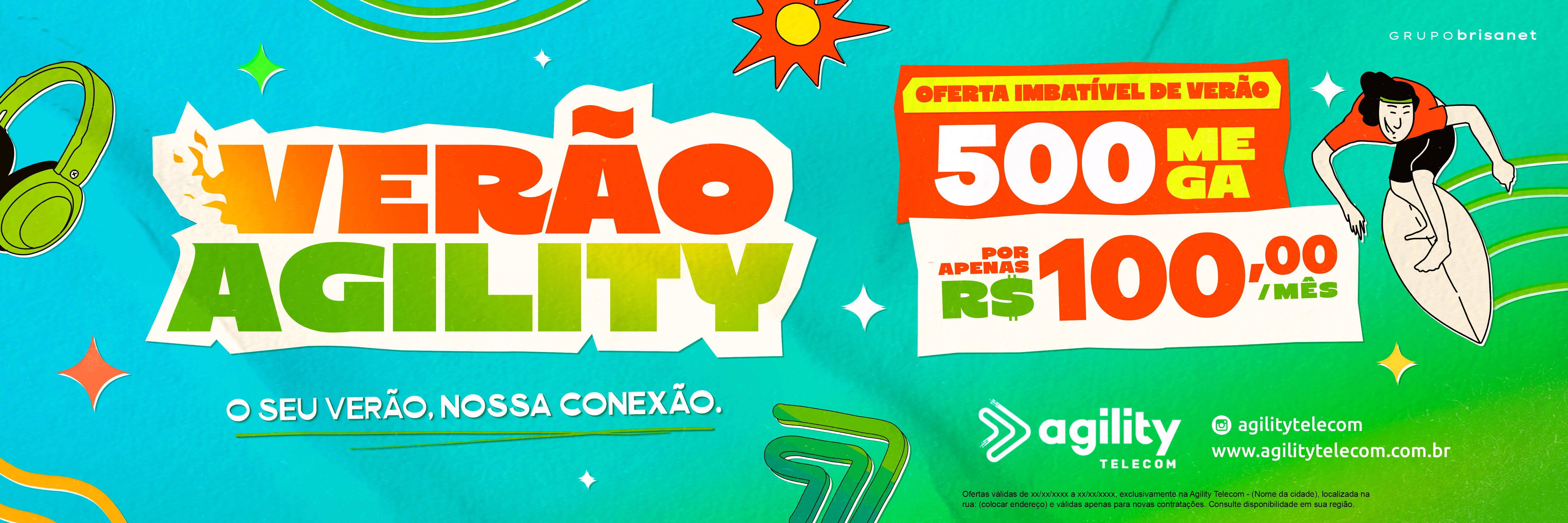 Campanha Agility Telecom 2